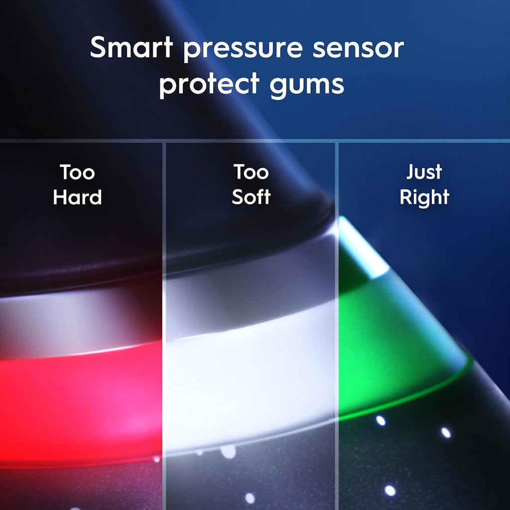 Oral-B Oral B iO Series 10 Cosmic Black AI Rechargeable Tooth Brush, 7 Smart modes, iO technology, AI with 3D Teeth Tracking, Interactive Display, 3hrs, Fast Magnetic Charger, iO 10 - iOM10.2B4.2AD — image 5
