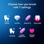 Oral-B Oral B iO Series 10 Cosmic Black AI Rechargeable Tooth Brush, 7 Smart modes, iO technology, AI with 3D Teeth Tracking, Interactive Display, 3hrs, Fast Magnetic Charger, iO 10 - iOM10.2B4.2AD — image 4