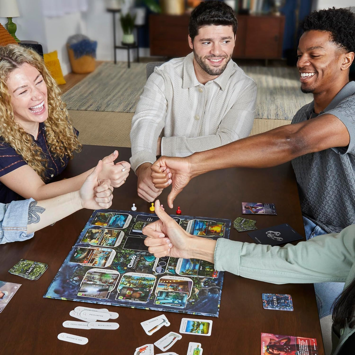 Hasbro Gaming Clue Conspiracy Board Game for Adults and Teens | Secret Role Strategy Games | Ages 14+ | 4-10 Players | 45 Mins. | Mystery Games | Party Games — image 4
