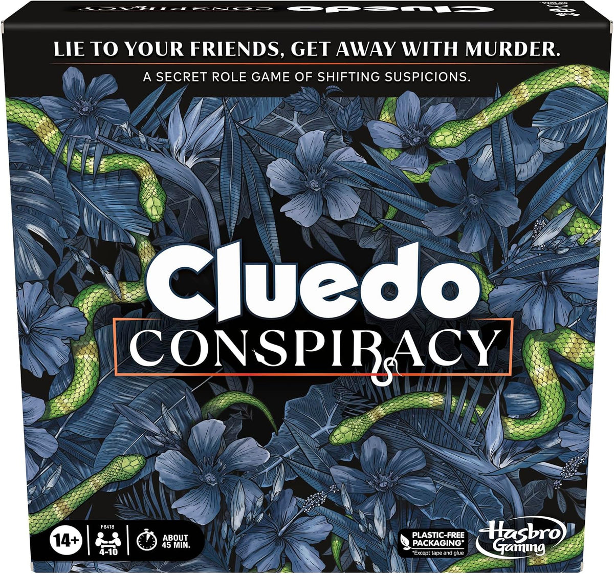Hasbro Gaming Clue Conspiracy Board Game for Adults and Teens | Secret Role Strategy Games | Ages 14+ | 4-10 Players | 45 Mins. | Mystery Games | Party Games — image 1