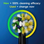 Oral B Vitality 300 Rechargeable Toothbrush with CrossAction Brush Head, 3 Cleaning Modes & 2 Minutes Built-in Timer D103.413.3 Black — image 8
