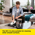 Karcher Window Vac WV 2 Plus, Battery Running Time: 35 min, LED Display for Battery Status, Suction Nozzle: 280 mm, Spray Bottle with Microfibre Cloth, 20 ml Window Cleaner Concentrate — image 3