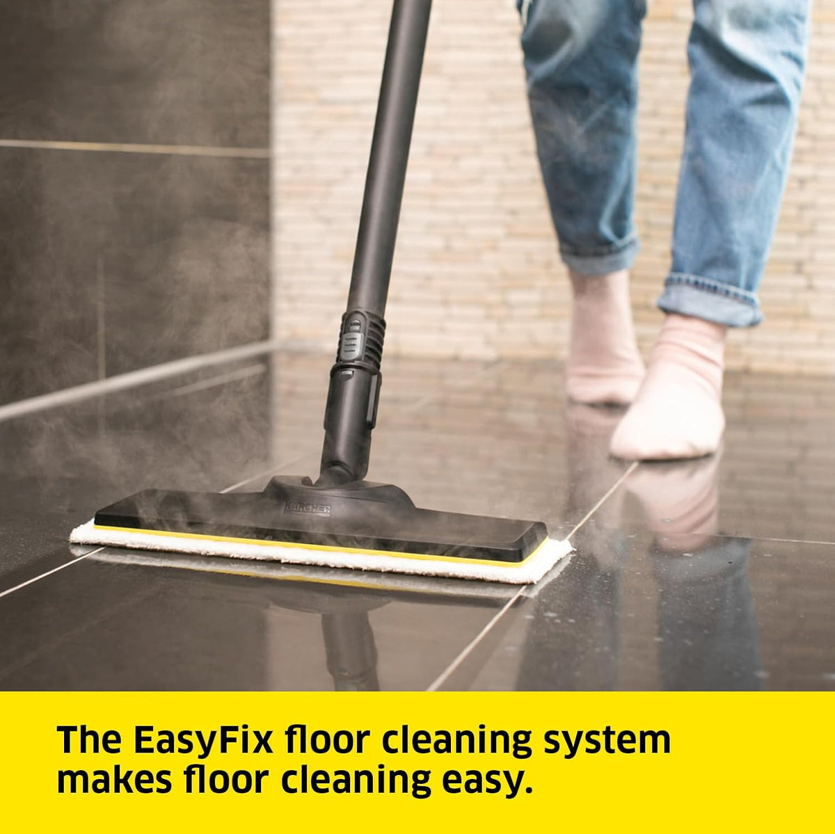 Karcher SC 4 EasyFix Steam Cleaner – 2000W Steam Cleaning Machine with Continuous Refill Tank for Deep Home and Floor Cleaning — image 5
