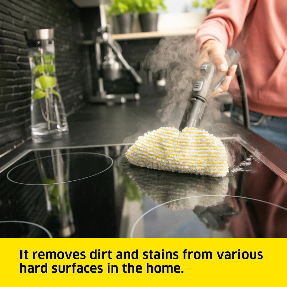 Karcher SC 2 EasyFix Steam Cleaner: 3.2 Bar Pressure, 1500W, Chemical-Free Cleaning, Includes Floor & Hand Nozzles, for Tiles, Hard Floors & Kitchens — image 2
