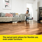 Karcher EWM 2 Electric Wipe Mop, Cordless Floor Cleaner with 2 Rotating Microfibre Rollers, Battery Running Time: approx. 20 min, Area Performance per Battery Charge: approx. 60 m² — image 6