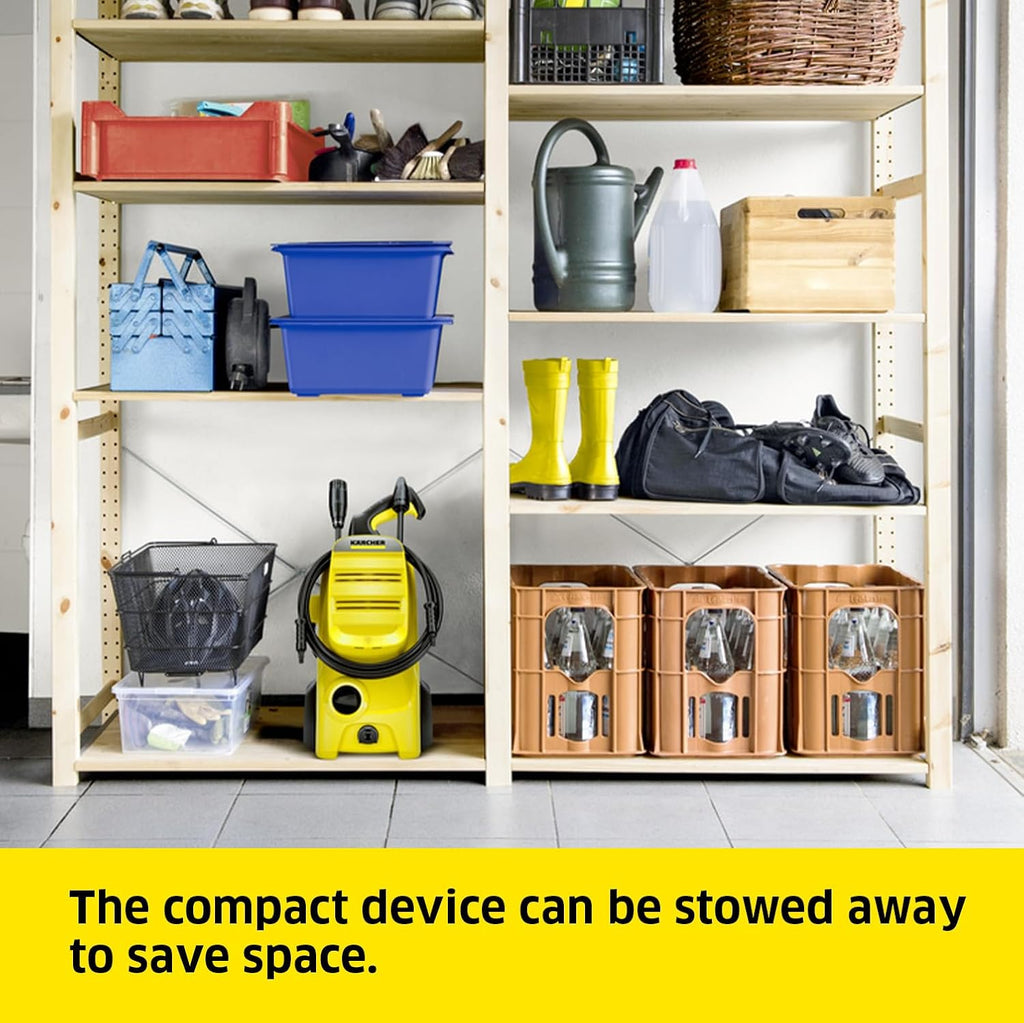 Karcher K 4 Classic Pressure Washer – 1800W High-Pressure Cleaning Machine with Air-Cooled Motor for Home and Garden — image 6