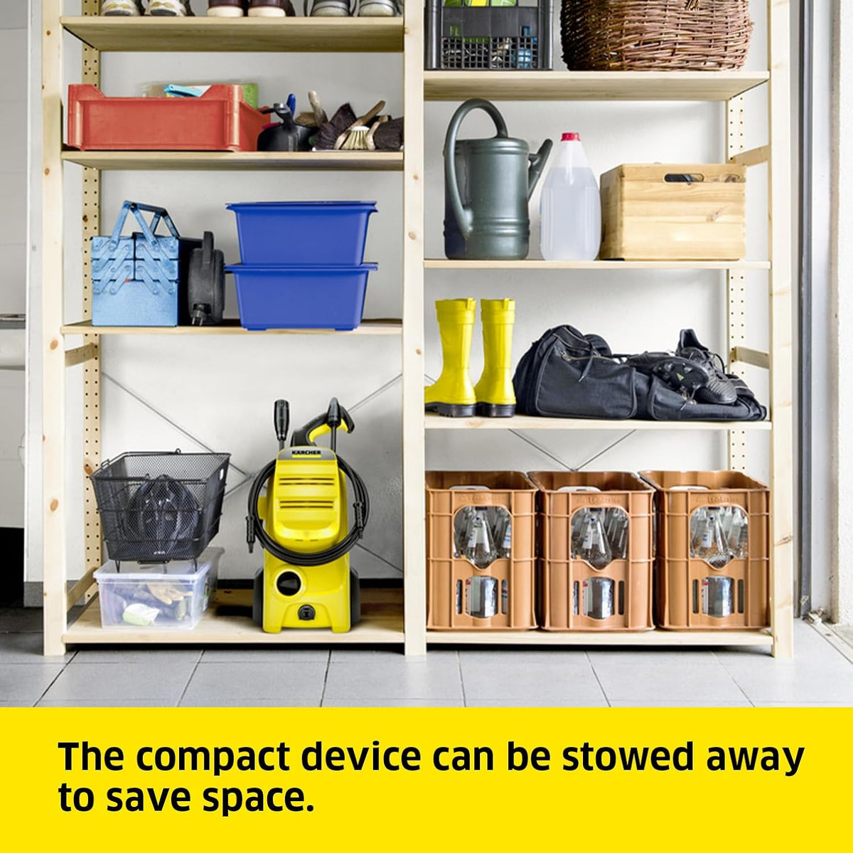 Karcher K 4 Classic Pressure Washer – 1800W High-Pressure Cleaning Machine with Air-Cooled Motor for Home and Garden — image 6