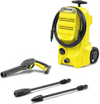 Karcher K 3 Classic Pressure Washer, Pressure: max. 120 bar, Flow Rate: 380 l/h, Area Coverage: 25 m²/h, Water Filter, Weight: 4.2 kg, high-Pressure Hose and Gun, Dirt Blaster, Spray Lance — image 1