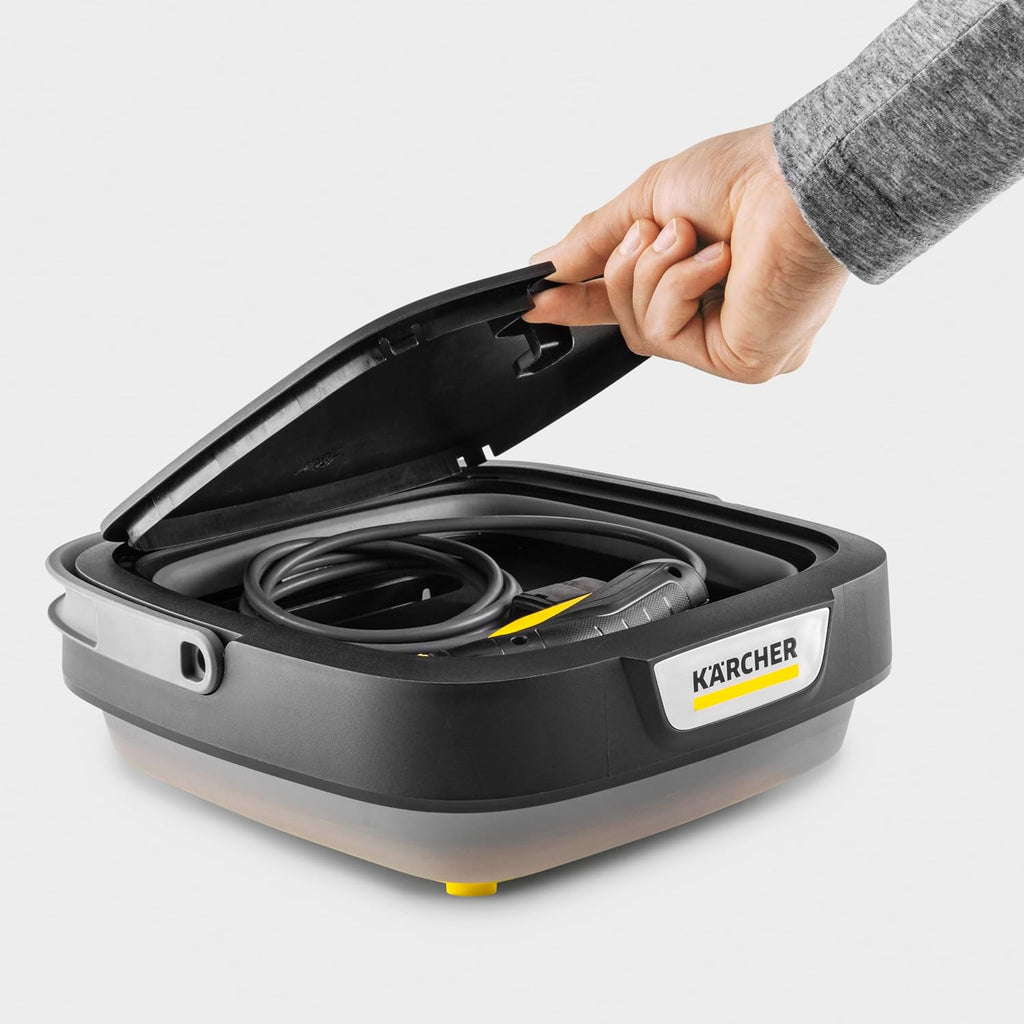 Karcher OC 3 Foldable Mobile Outdoor Cleaner, 8L Foldable Water Tank, Integrated Lithium-Ion Battery, USB-C Charging, Portable Low-Pressure Washer for Bicycles, Pets, Camping & Hiking, Yellow — image 2