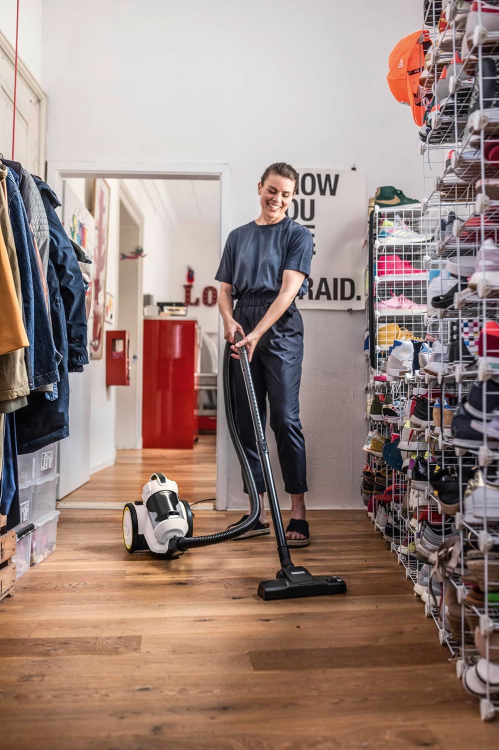 Karcher VC 3 Plus Bagless Vacuum Cleaner – Compact Multi-Cyclone Technology with HEPA 13 Filter for Efficient Home Cleaning — image 5