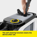 Karcher SE 3 Compact Home Spot Cleaner, 500W Portable Carpet & Upholstery Cleaner, 1.7L Fresh Water Tank, Self-Cleaning Flush Function, for Sofas, Car Interiors & Pet Stains, White — image 5