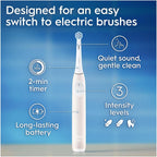 Oral B iO2 Series 2 Rechargeable Electric Toothbrush, 3 Smart Modes, iO Technology, Pressure Sensor, Adaptive Micro Pulsations, With Travel Case - IOS2.IC9.1K - Pink — image 6