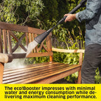 Karcher high-pressure washer K 5 WCM Flex eco!Booster Car & Home, pressure: max. 145 bar, flow rate: 500 l/h, coverage: 40 m²/h, weight: 12.5 kg, high-pressure hose, eco!Booster, Car & Home Kit — image 5