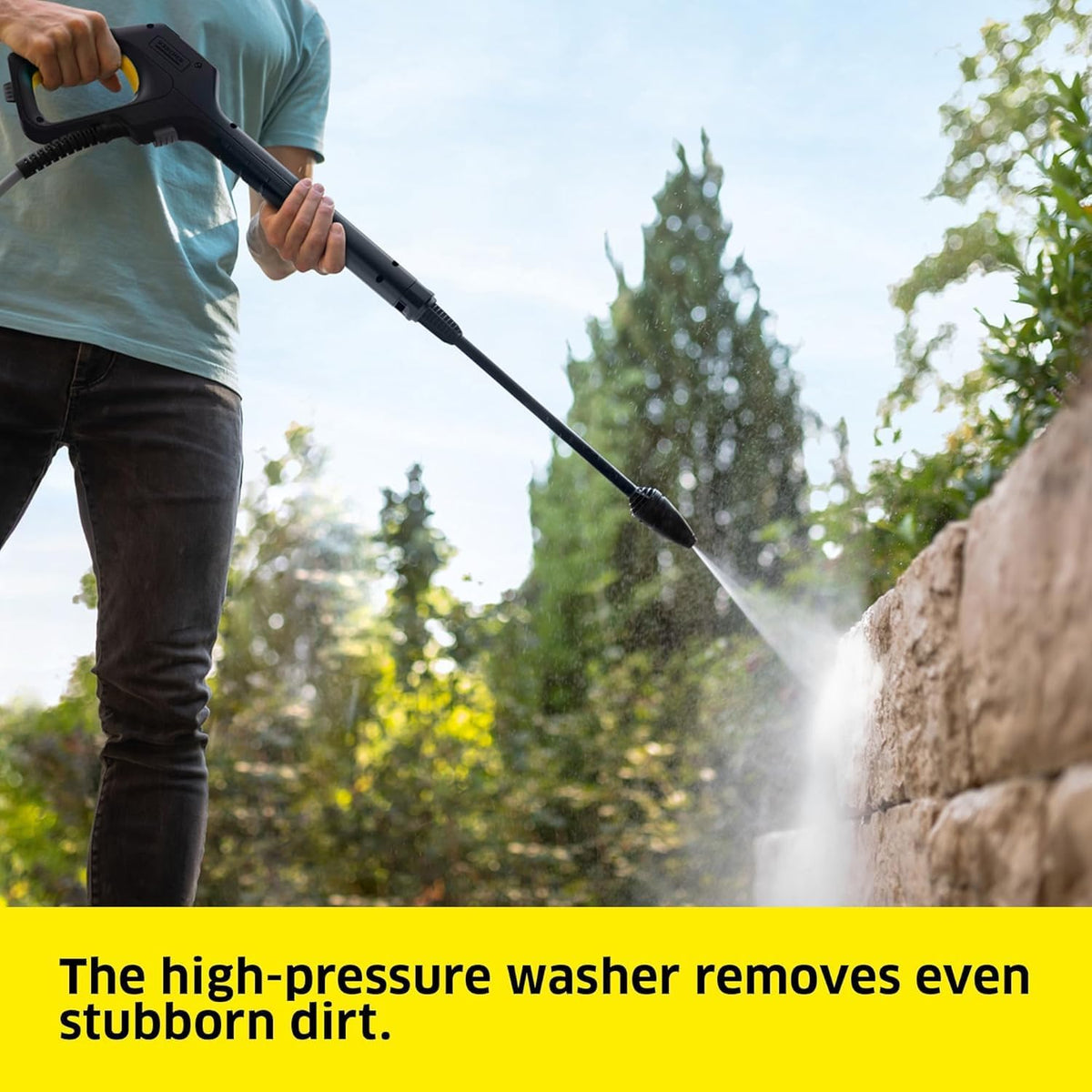 Karcher high-pressure washer K 5 WCM Flex eco!Booster Car & Home, pressure: max. 145 bar, flow rate: 500 l/h, coverage: 40 m²/h, weight: 12.5 kg, high-pressure hose, eco!Booster, Car & Home Kit — image 3