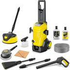 Karcher high-pressure washer K 5 WCM Flex eco!Booster Car & Home, pressure: max. 145 bar, flow rate: 500 l/h, coverage: 40 m²/h, weight: 12.5 kg, high-pressure hose, eco!Booster, Car & Home Kit — image 1