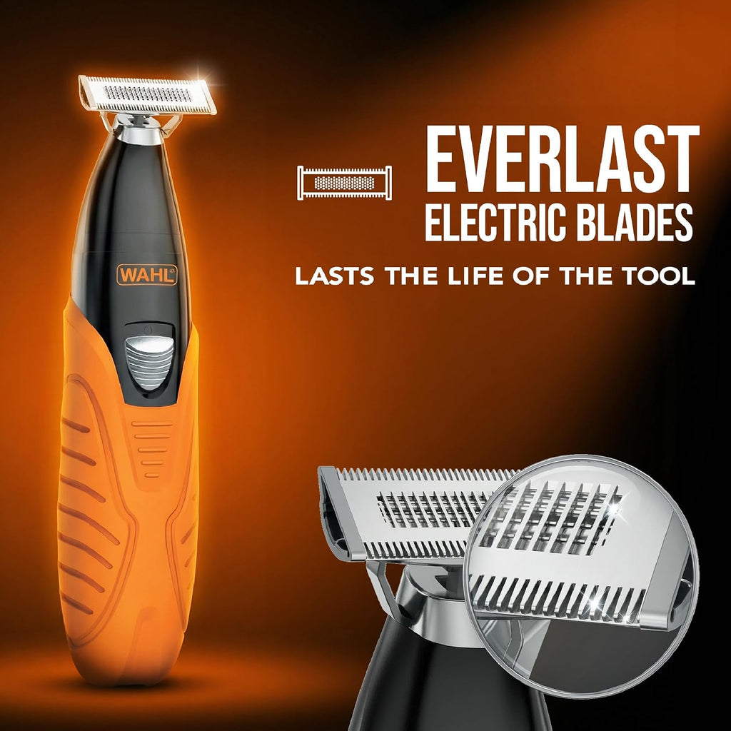 Wahl Trim Ninja Hybrid Electric Razor & Beard Trimmer – No Blade Replacement, Face-Safe, Wet & Dry, Double-Sided Stainless Steel Blade – 3031009 — image 11