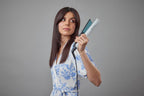 Remington Shine Therapy Hair Straightener - Ceramic Coating with Microactive Ingredients for Enhanced Shine - Moroccan Argan Oil and Vitamin E, LCD Display, 150-230°C, S8500 — image 4