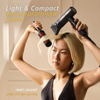 Wahl Vanquish Compact 1600W Hair Dryer with 2 Magnetic Nozzles, Black, 4322-0370 — image 7