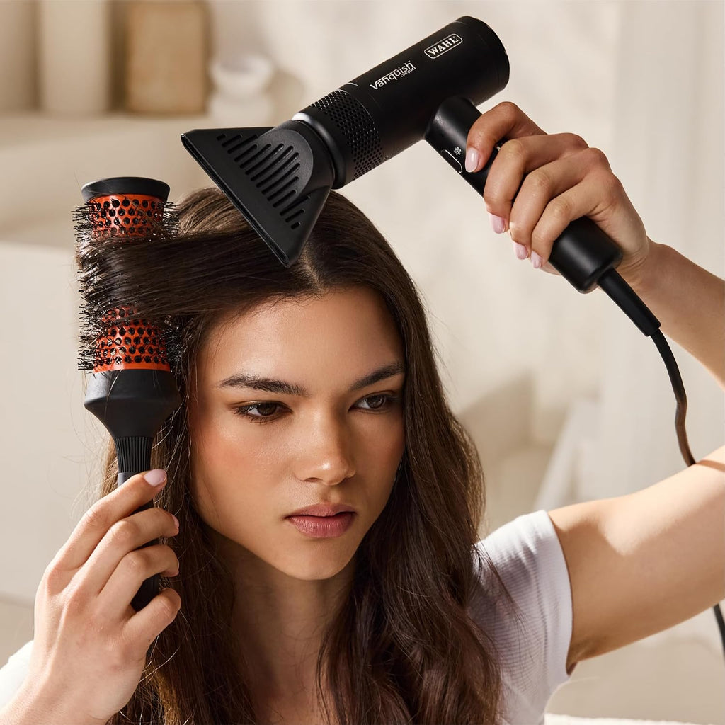 Wahl Vanquish Compact 1600W Hair Dryer with 2 Magnetic Nozzles, Black, 4322-0370 — image 8