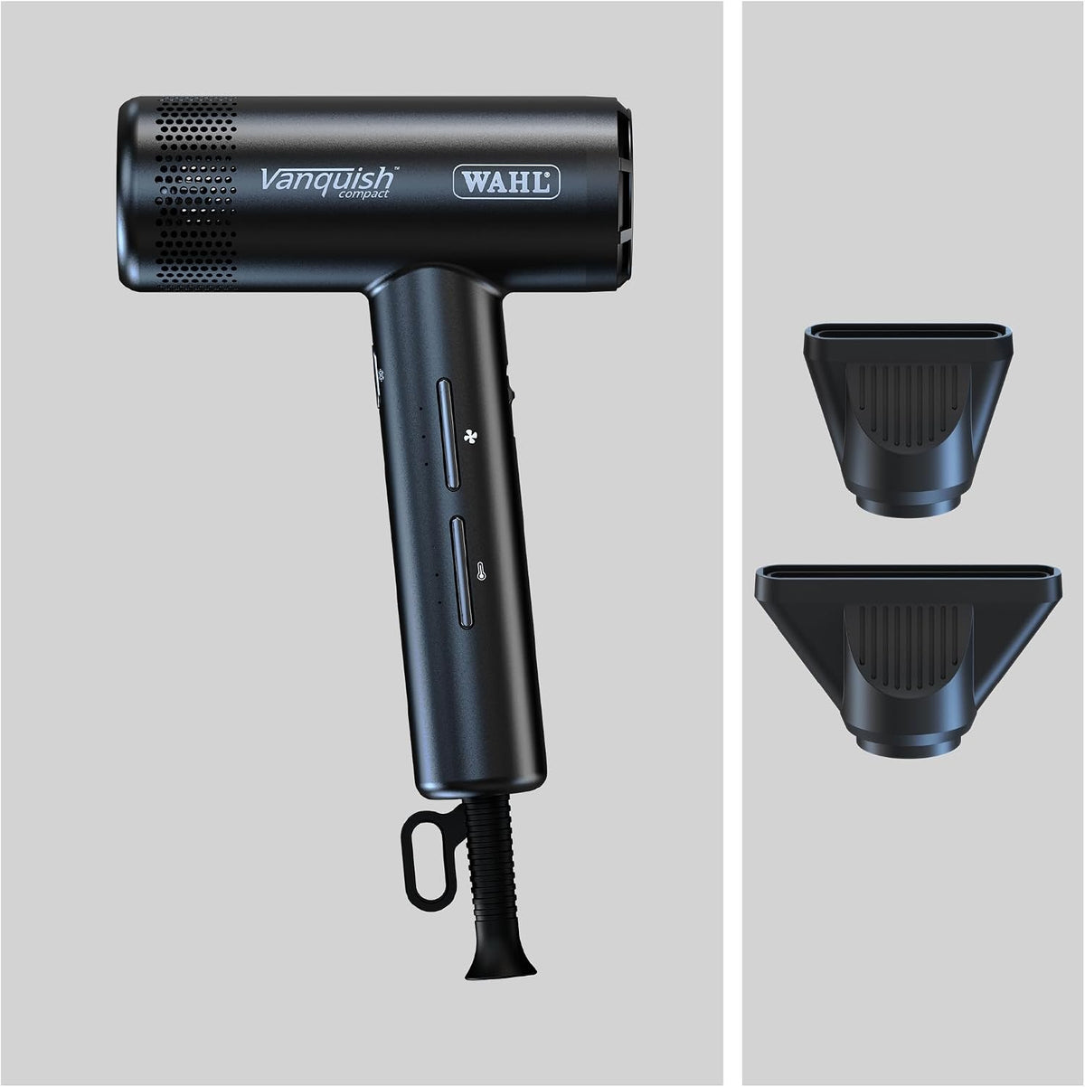 Wahl Vanquish Compact 1600W Hair Dryer with 2 Magnetic Nozzles, Black, 4322-0370 — image 9